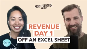 Revenue day 1: Excel sheet to $1M (solo founder story) - episode art
